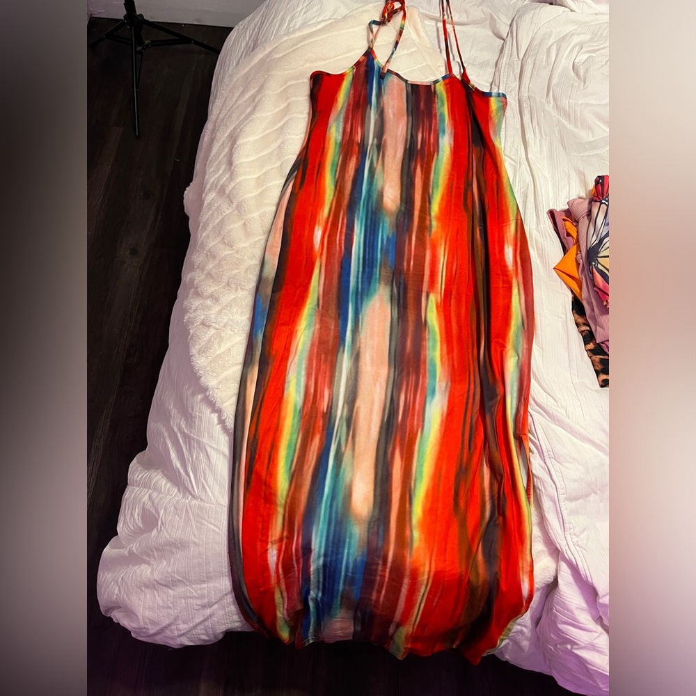 Super vibrant maxi dress
